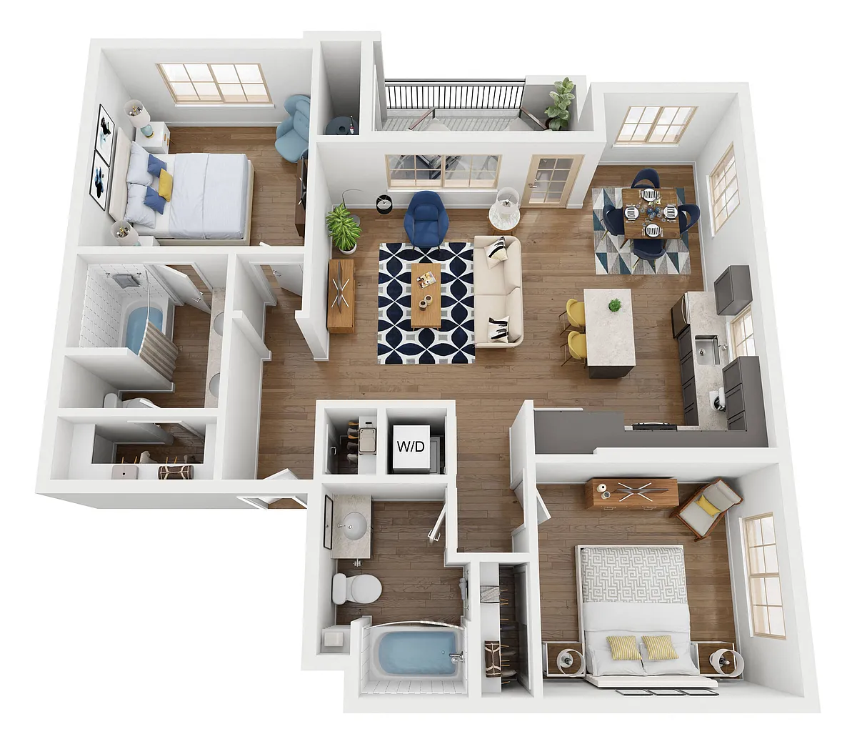 Floor plan Mariposa