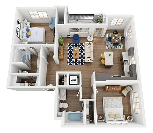Floor plan Mariposa