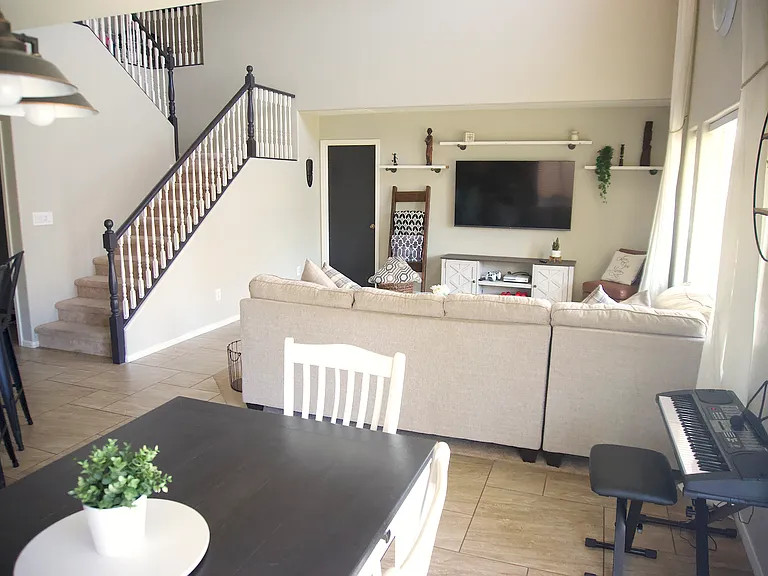 Family Room + Stairs