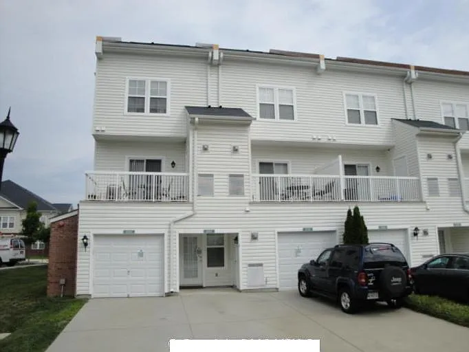 Back Entrance with dedicated driveway without Garage.