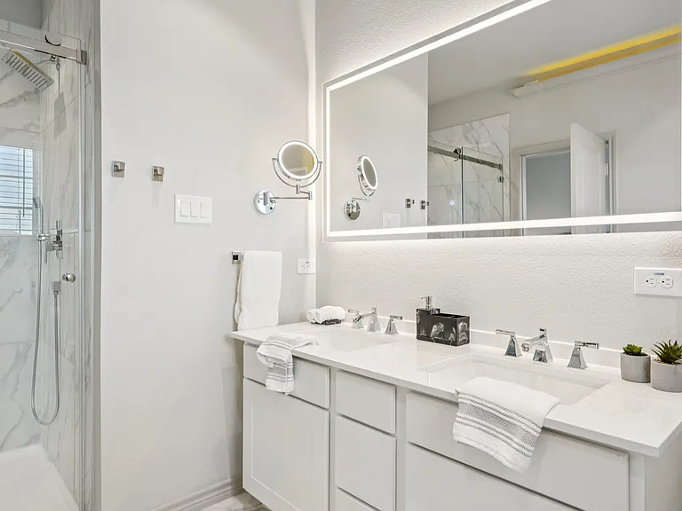 Bathroom with Dual Sinks