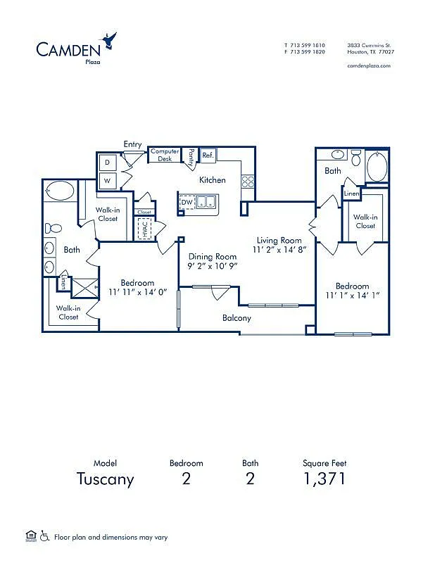 Floor plan Tuscany