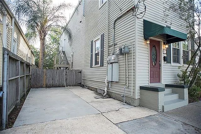 Dedicated parking spot next to front door