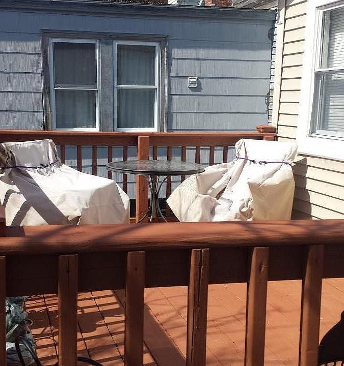 Private deck (refinished last fall)