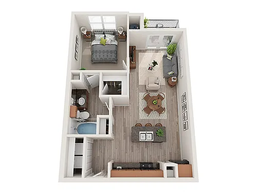 Floor plan Matisse