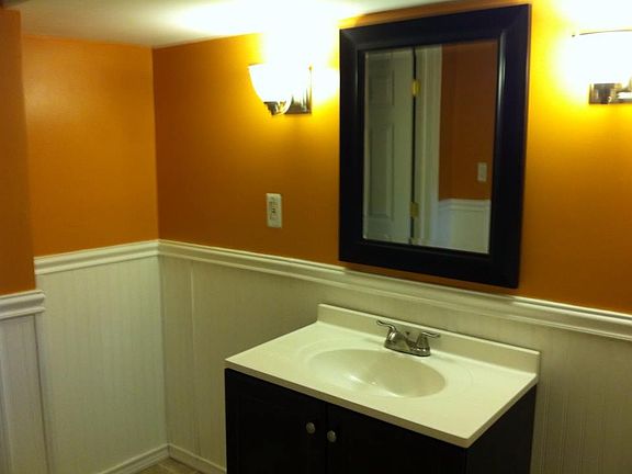 Half bath in basement 