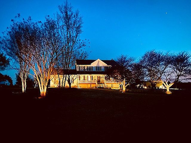 Dusk Front of Home