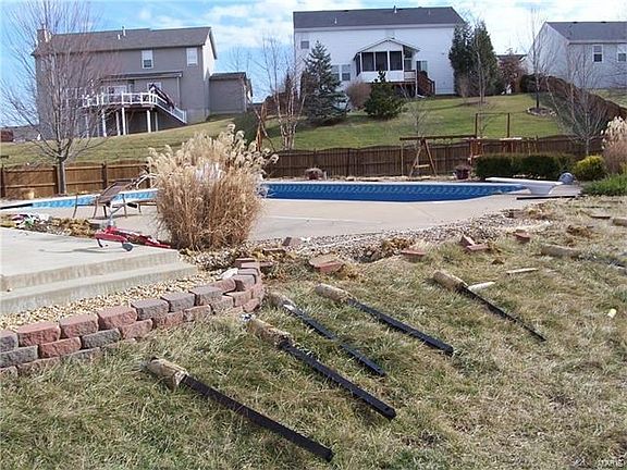 44,000 gal. salt water pool  No cover but pool was operational summer of 2016.  Winterized fall 2016