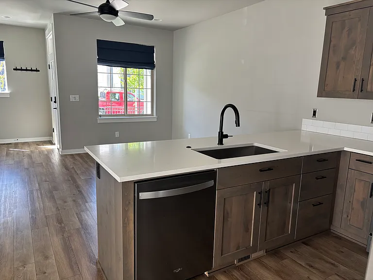 Kitchen into Great Room
