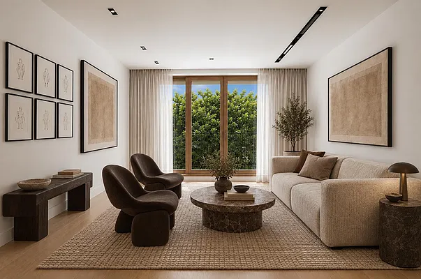 Living room, photo 1