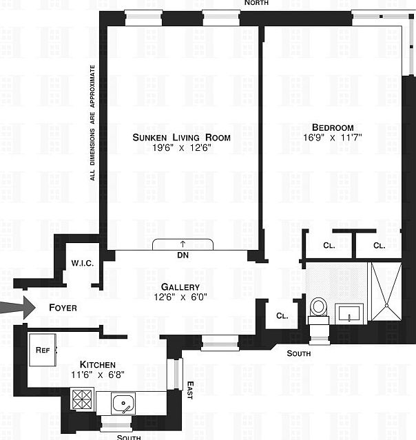 1st image of 29 W 64th St APT 2G