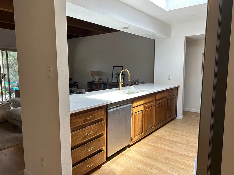 Large Skylit Kitchen