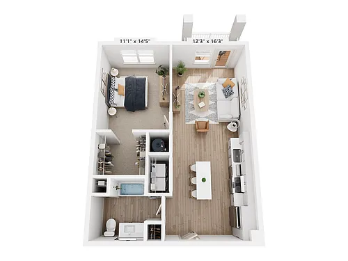 Floor plan AA