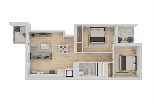 Floor plan B2
