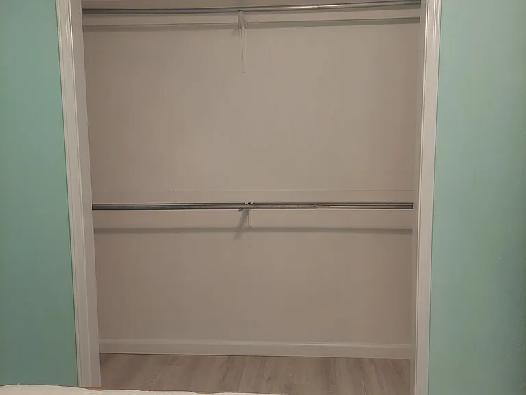 Bedroom #1 closet