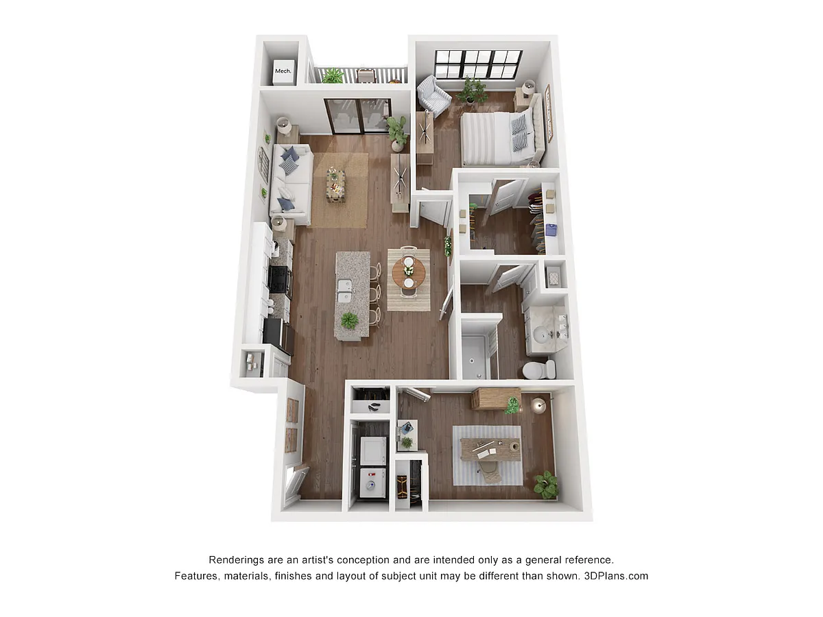 Floor plan The Madison