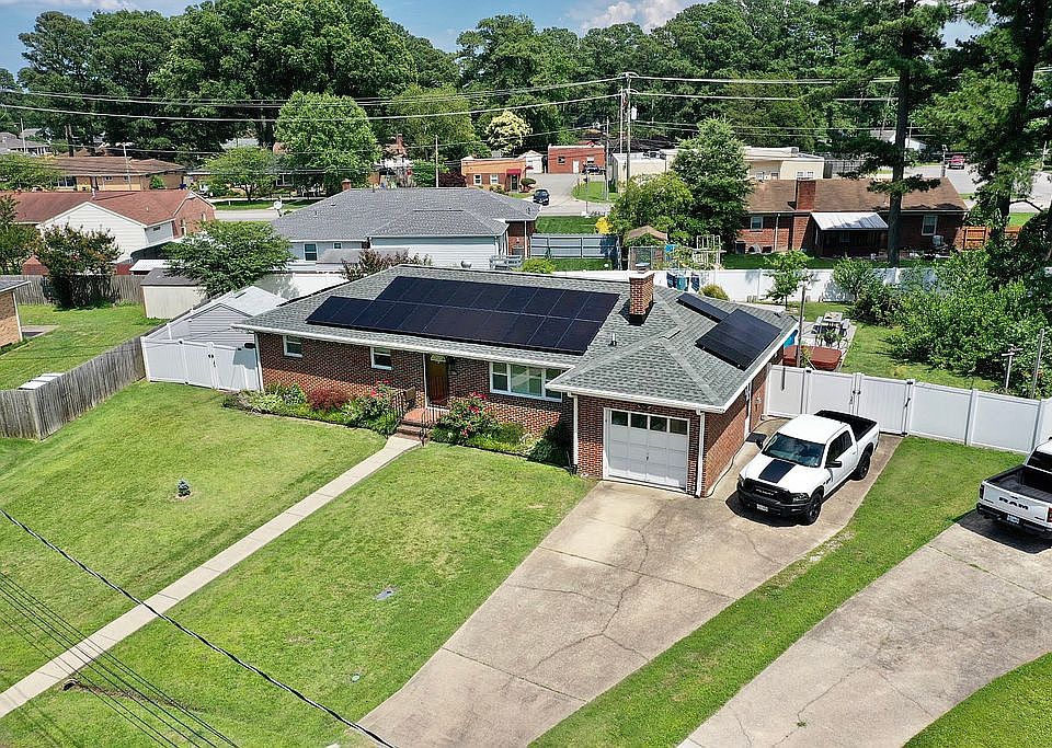 Front view yard/solar
