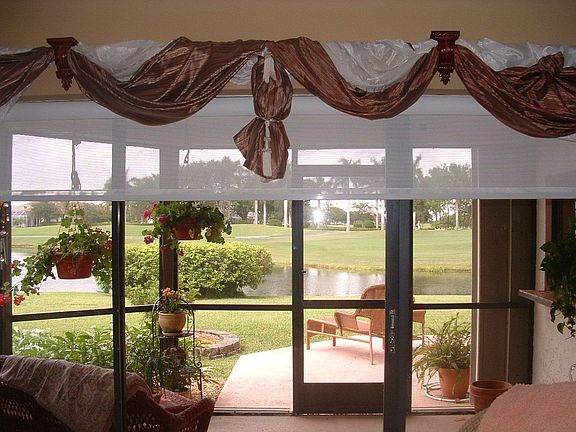 Private patio