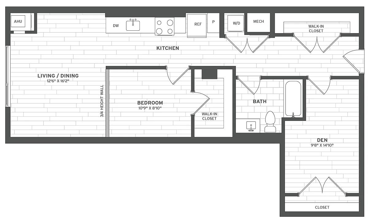 Floor plan J1.5 Den