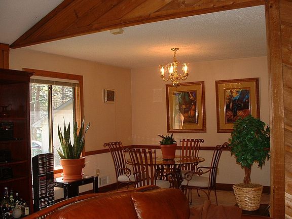 Formal dining room is just off kitchen and open to family room.  