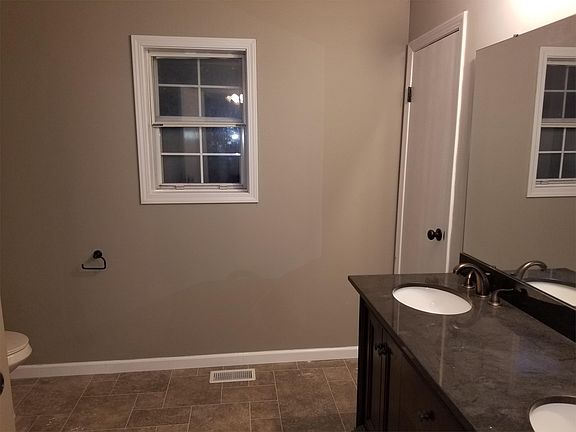 Master bath with new double sink vanity!