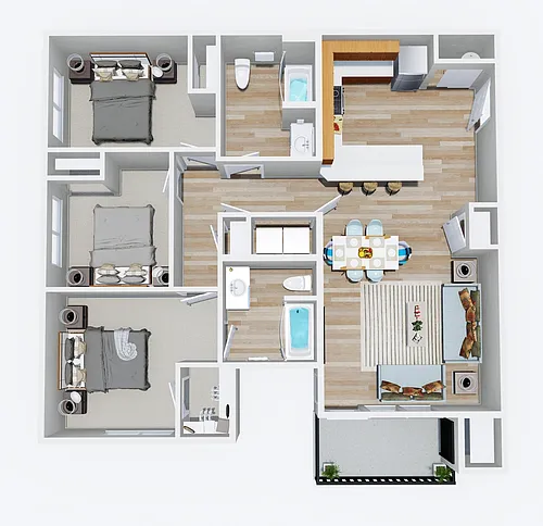 Floor plan 3X2