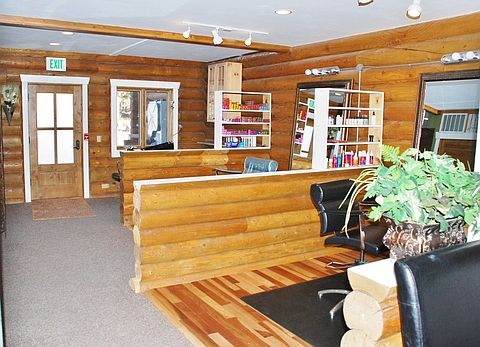 Two styling stations