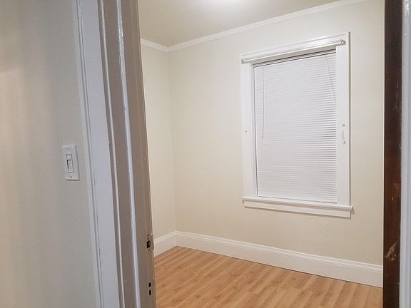rear bedroom from dining room view.