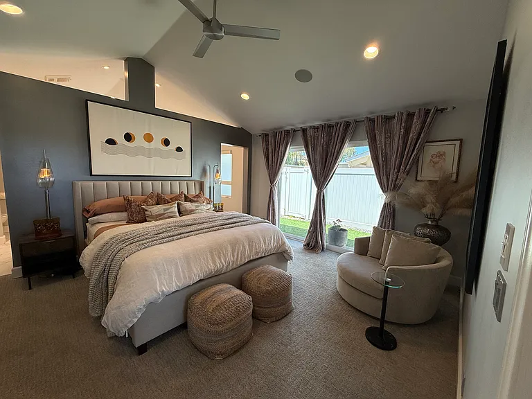 Primary Bedroom with Side Patio