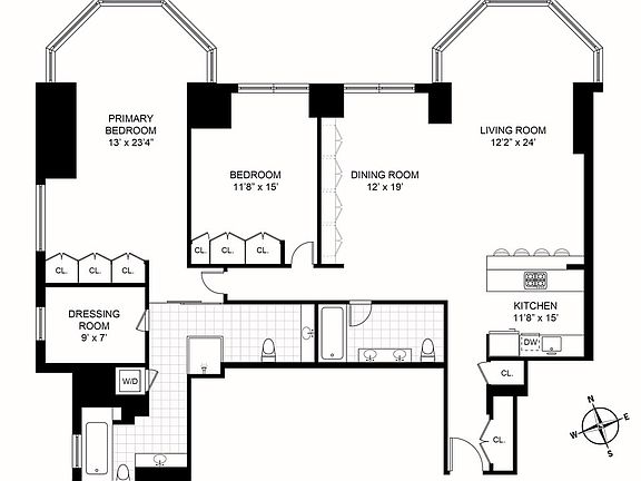 2nd image of 301 W 57th St APT 43AB