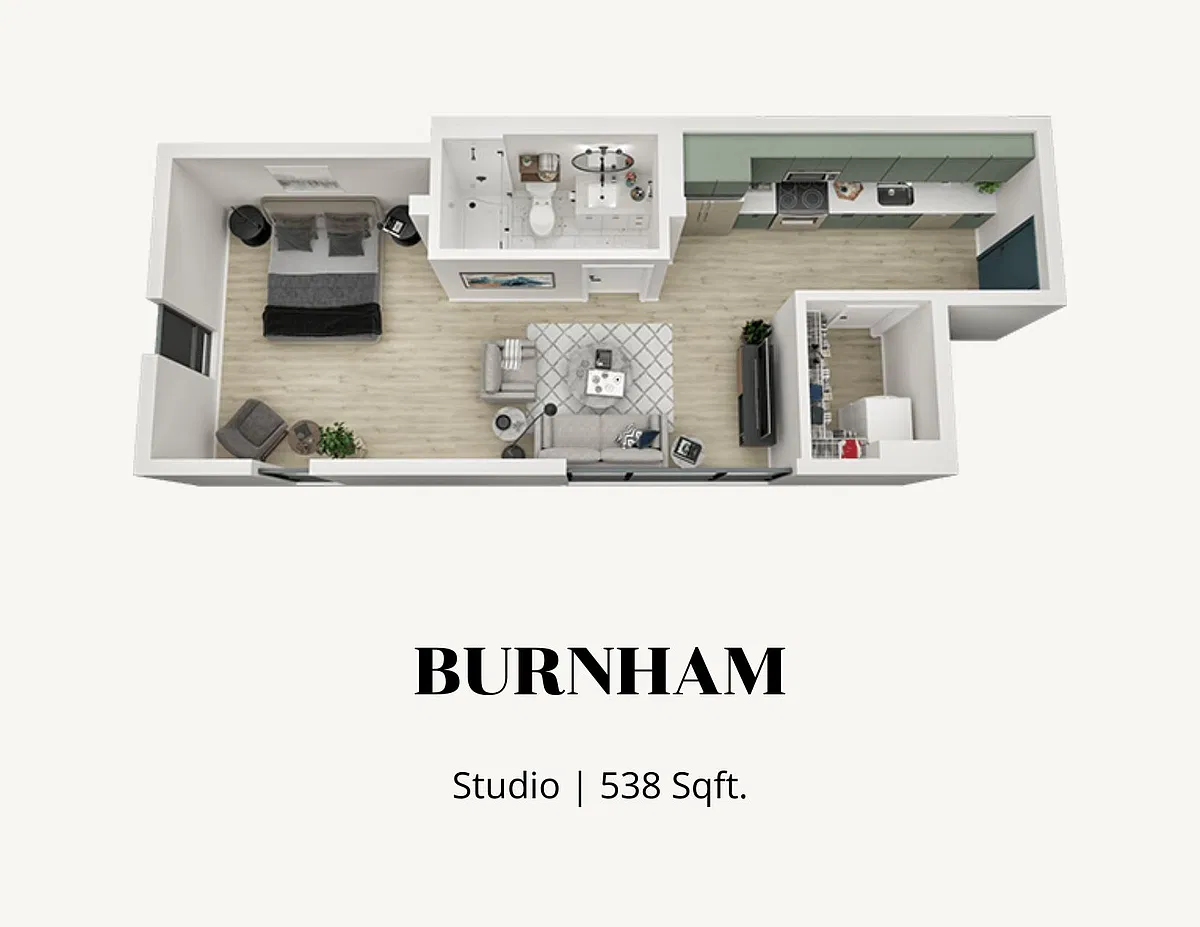 Floor plan Burnham