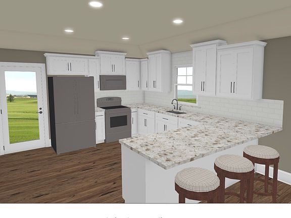 Unique kitchen design