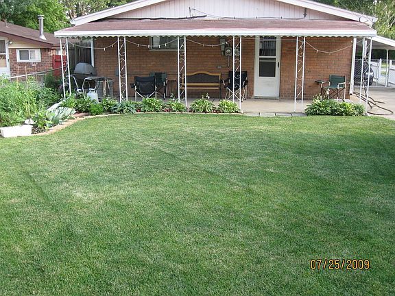 Rear of house