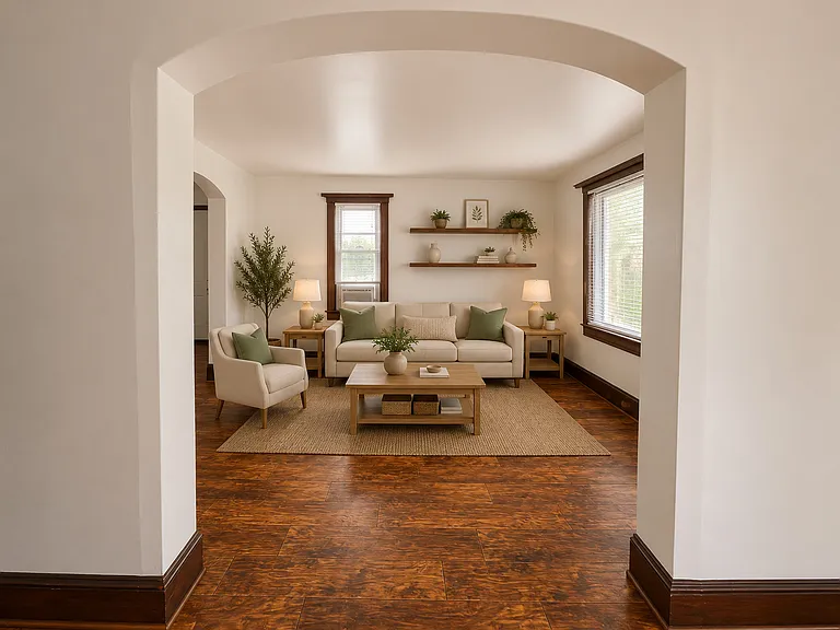 Living Room (Shown Staged- Delivered Unfurnished)