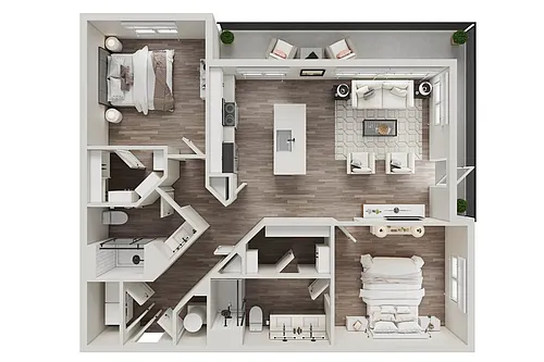 Floor plan B3