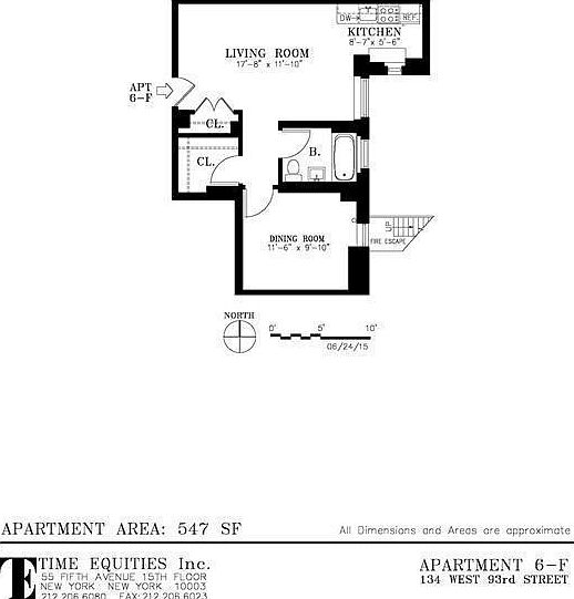 1st image of 134 W 93rd St APT 6F