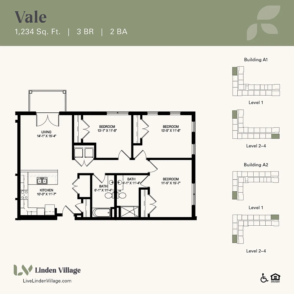 Floor plan Vale