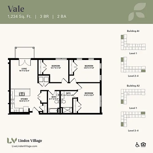 Floor plan Vale