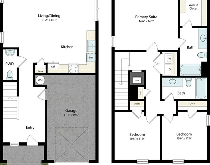 Coriander 3BR (1,421 SF)