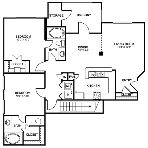 Floor plan D3