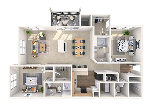 Floor plan B2
