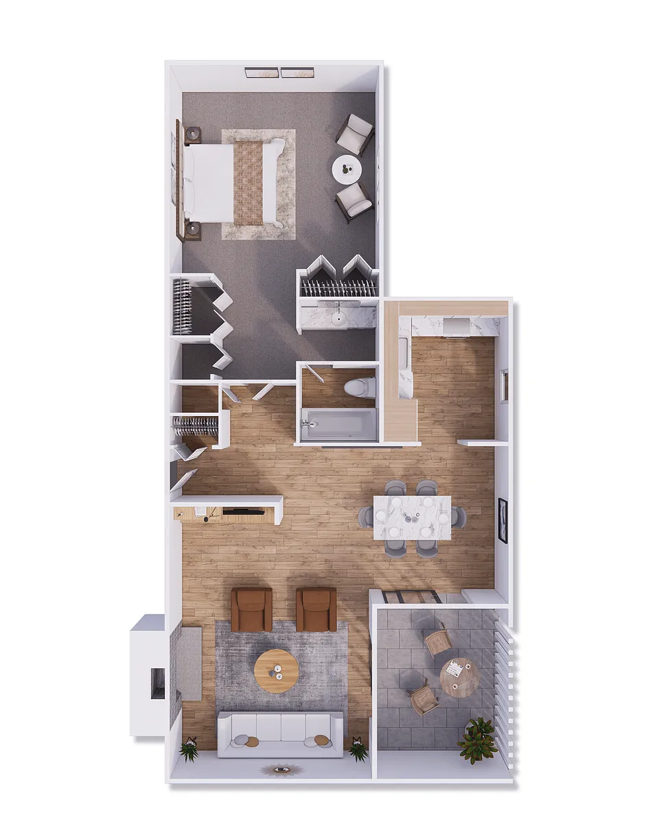 Floor plan Gardens A5
