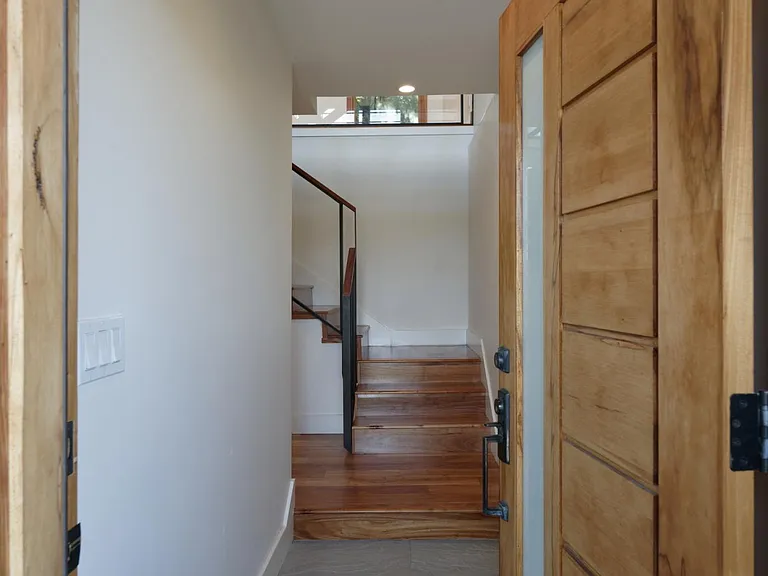 Front entryway on first floor