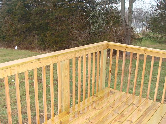 Large deck for relaxing!