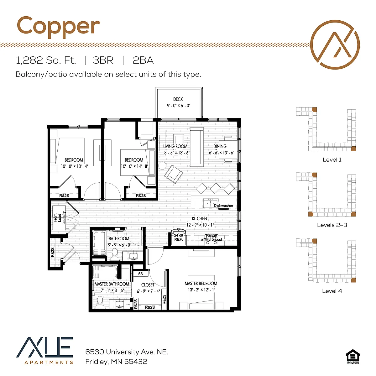 Floor plan Copper