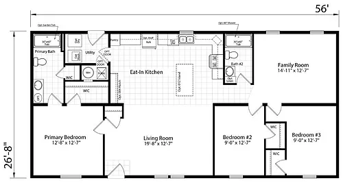 Floor plan HW4228