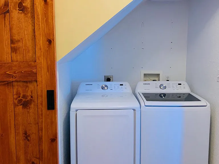 Washer and dryer