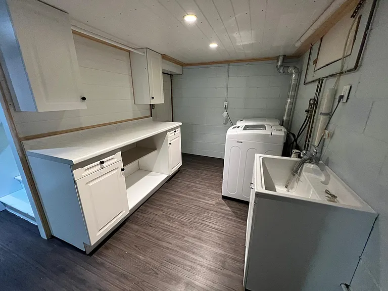 Laundry room, basement.