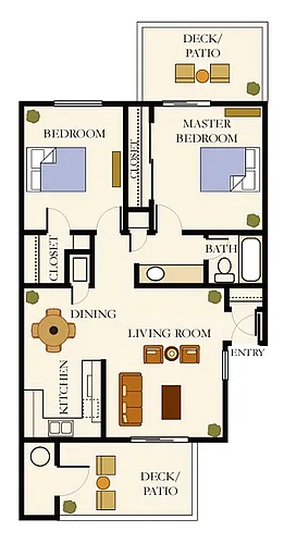 Floor plan 2x1 Cottage Remodel