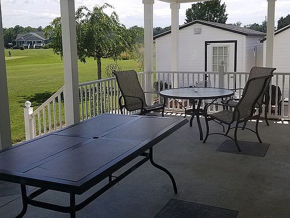Back covered porch